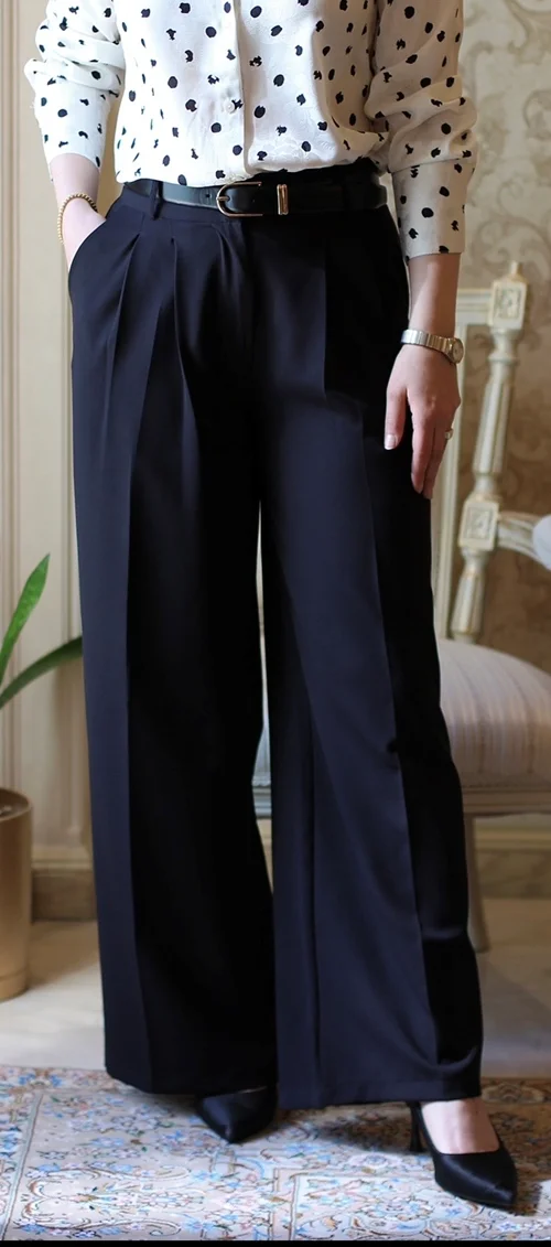 شلوار بگ پارچه ای